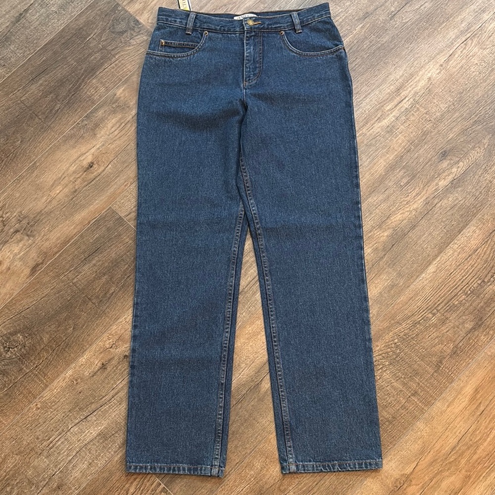 NWT Pendleton Women’s Size 6 Blue Straight Leg‎ Classic Denim Jeans